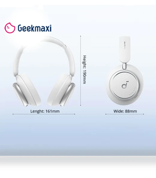 Space Q45 Headphones with Adaptive ANC, 50 Hours Playtime, Bluetooth 5.3 — Audio Gear, Anker