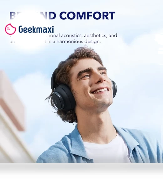 Space Q45 Headphones with Adaptive ANC, 50 Hours Playtime, Bluetooth 5.3 — Over-Ear Headphones, Anker