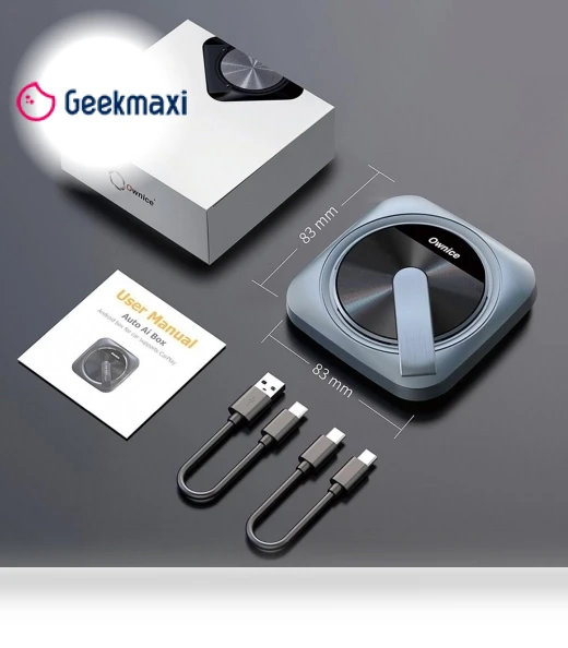Wired to Wireless Android Auto Ai Box — Stereo Receivers, Ownice