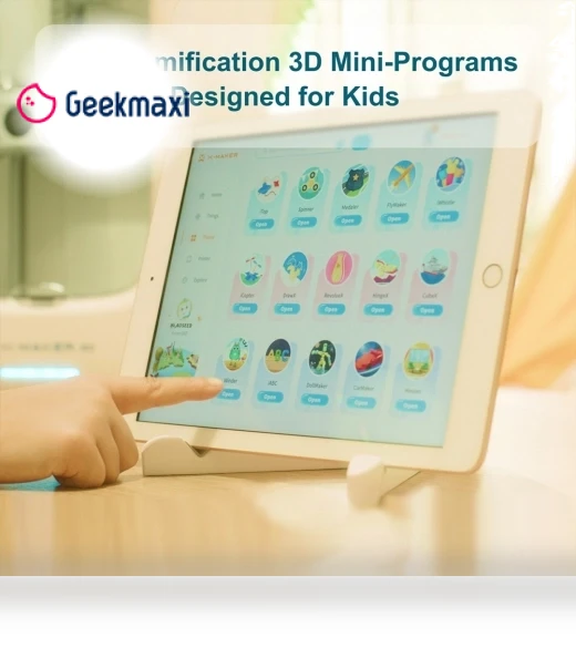 3D Printer for Kids with AI Voice Interaction, Smart App Control — Interactive Figures & Robots, AOSEED