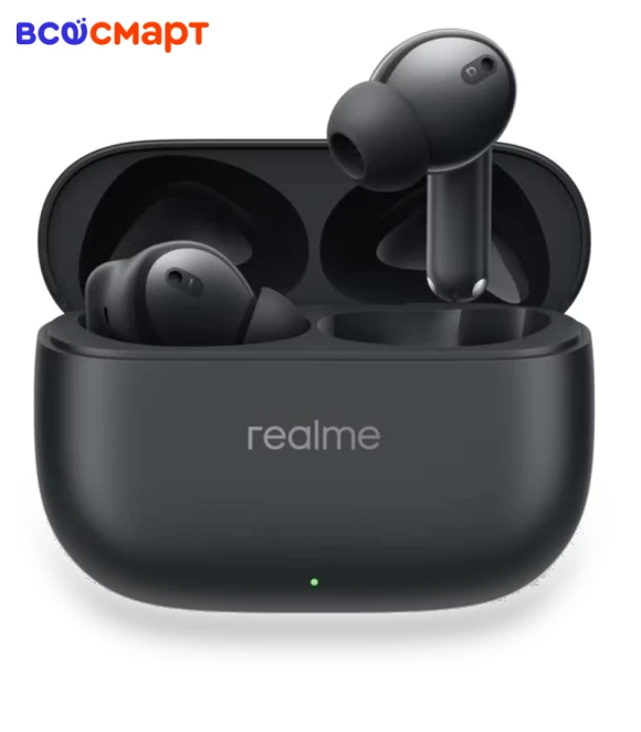 TWS Wireless Earbuds with Active Noise Cancellation, IP55 Waterproof — In-Ear Headphones, Realme