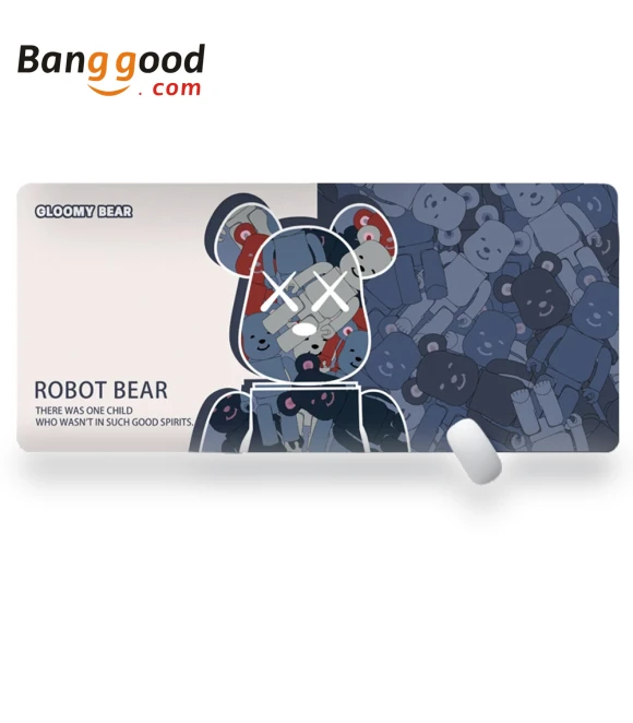 Extra Large Robot Bear Mouse Pad 800x300mm — Mouse Pads, Bearbrick