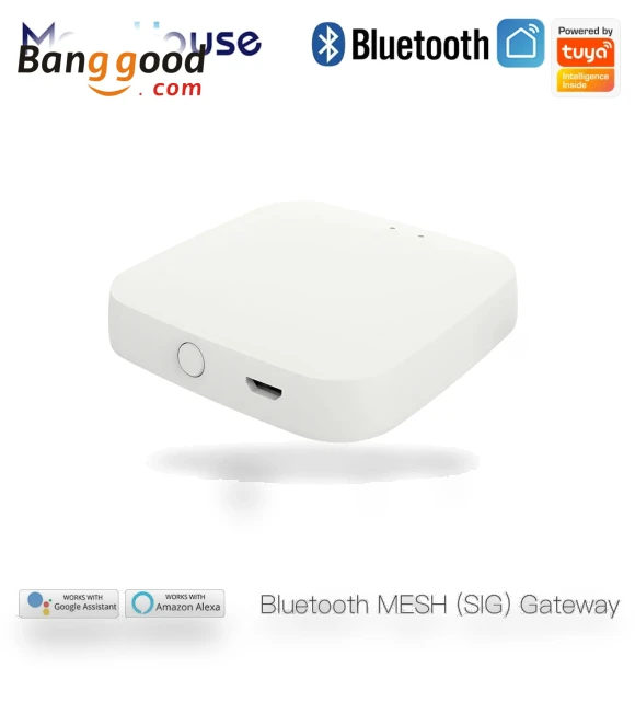 Tuya Wireless Bluetooth Mesh Gateway Hub — Smart Home Hubs & Controllers, MOES