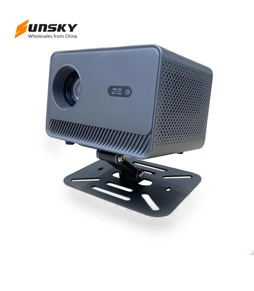 Smart Projector 720P HD with Android 11, Auto Keystone Correction — Home Theater Projectors