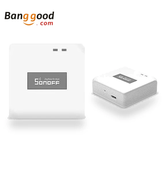 Smart Home Zigbee 3.0 Bridge with Wi-Fi Control — Smart Home Hubs & Controllers, Sonoff