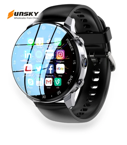 1.43 inch IP67 Waterproof 4G Android Smart Watch — Smartwatches