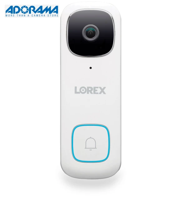 2K QHD Wired Video Doorbell — Smart Home Security, Lorex