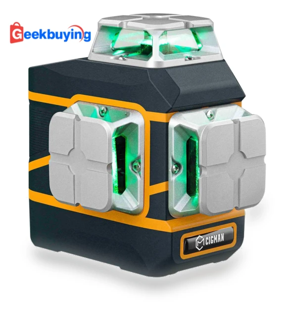 3x360° Self Leveling Laser Level — Alignment & Leveling Lasers, CIGMAN