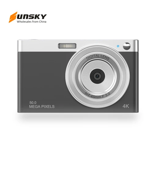 HD Camera 4K Video Retro Vlog Self-Shooting Camera — Camcorder
