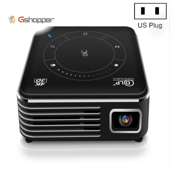 4K HD DLP Mini 3D Projector — Home Theater Projectors