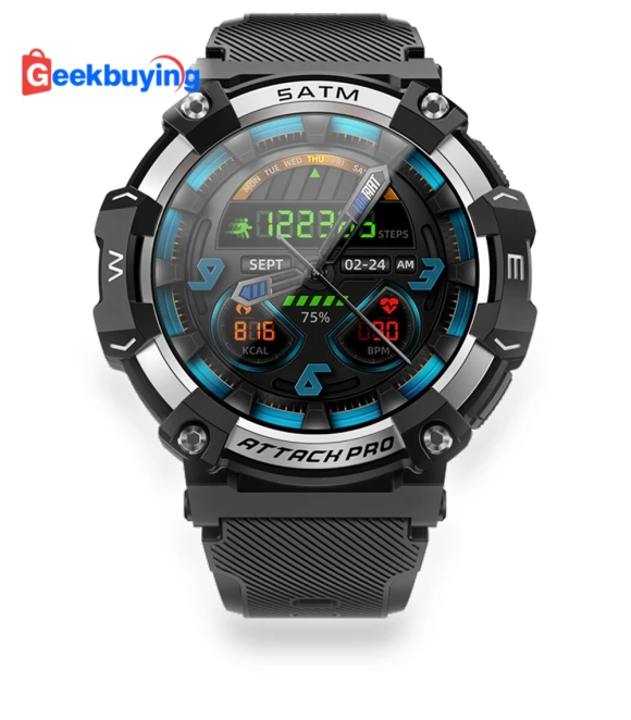 Smartwatch with Fitness Tracker — Smartwatches, LOKMAT