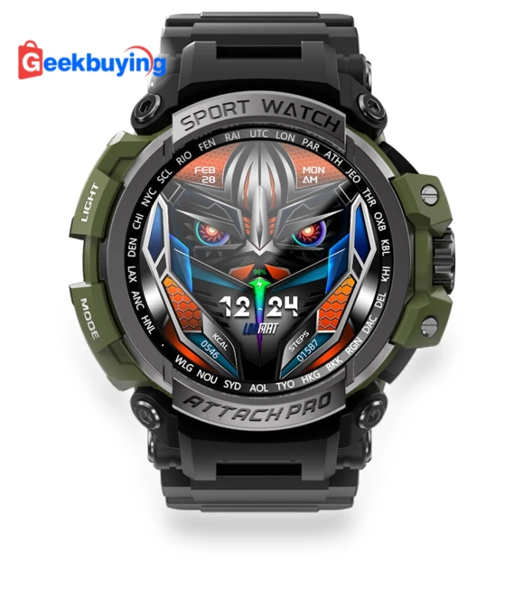 ATTACK Pro Smartwatch — Smartwatches, LOKMAT