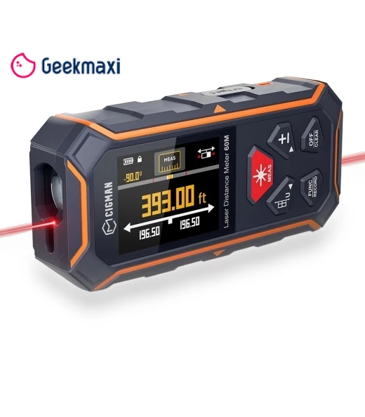 Bilateral Red Laser Measure — Laser Distance Measuring Tools, CIGMAN