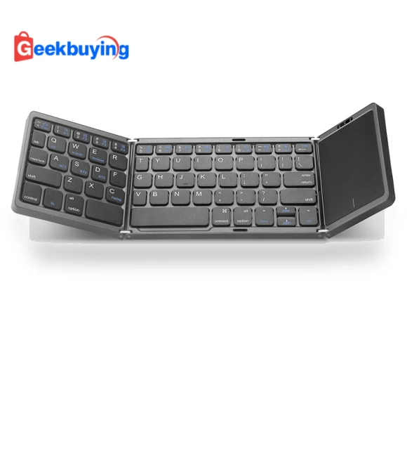 Foldable Bluetooth Wireless Keyboard with Touchpad — Keyboards