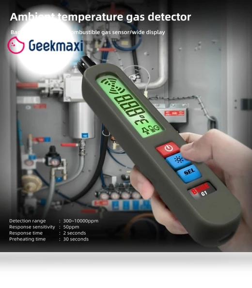Combustible Gases Leak Detector — Gas Safety Equipment, BSIDE