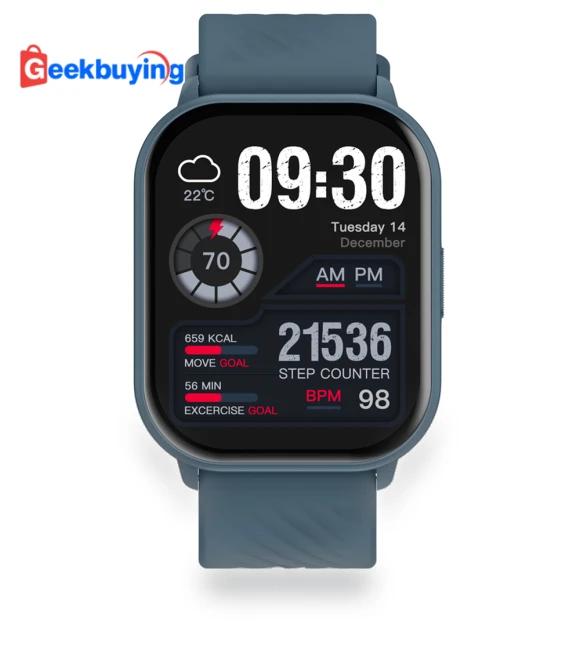 Smartwatch with HD Color Display and Bluetooth Calling — Smartwatches, Zeblaze