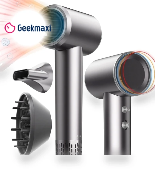 Hair Dryer with 2 Nozzles — Dryers & Accessories, Micollme