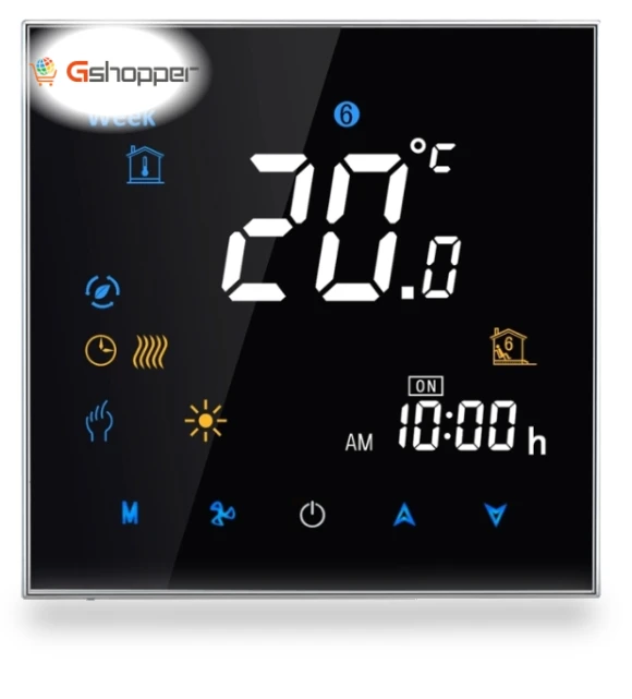 LCD Digital Heating Room Thermostat with Sensor — Home Climate Control