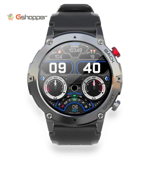Smartwatch with 4G LTE, Health Monitor, and Sports Features — Smartwatches, LEMFO