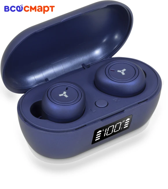 Wireless Earbuds with Display Case — In-Ear Headphones, Accesstyle