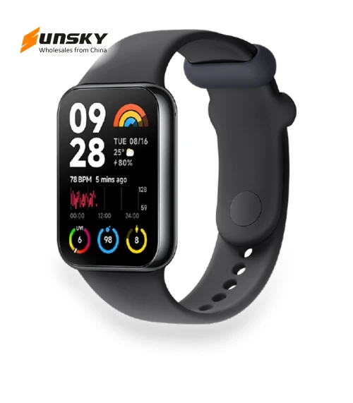 Smart Watch with AMOLED Screen and Health Monitoring — Smartwatches, Xiaomi