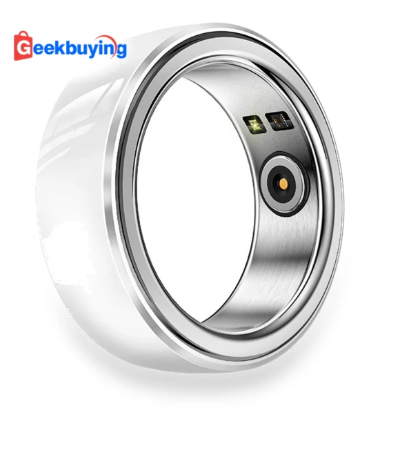 Ceramic Smart Ring Health Tracker — Wearable Accessories, Other