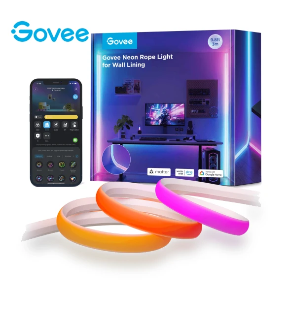 Neon Rope Lights for Wall Lining — Rope Lights, Govee