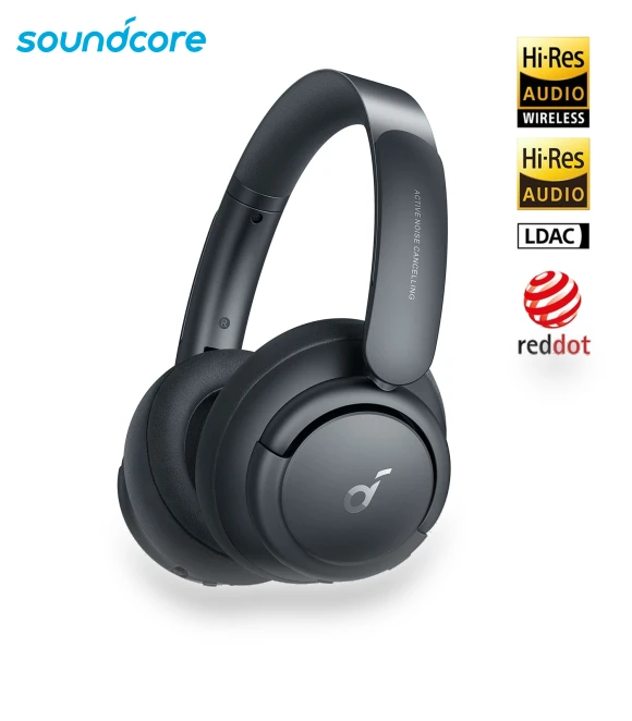 Noise-Cancelling Headphones — Over-Ear Headphones, Soundcore