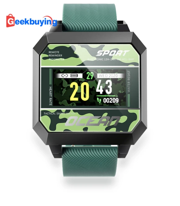 Ocean 2 Smartwatch Fitness Tracker — Smartwatches, LOKMAT