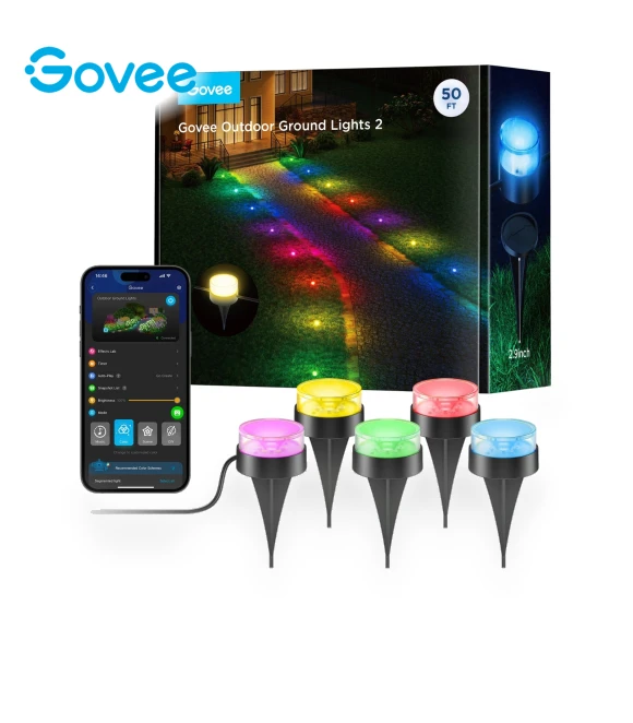 Outdoor Ground Lights — Garden Illumination, Govee