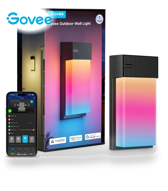 Outdoor Wall Light — Outdoor Security & Flood Lighting, Govee