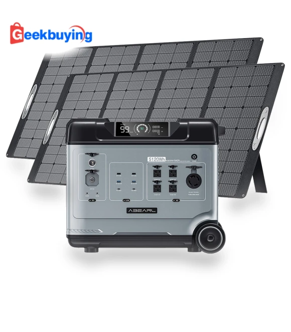Portable Power Station with Solar Panels — Power Inverters, OUKITEL