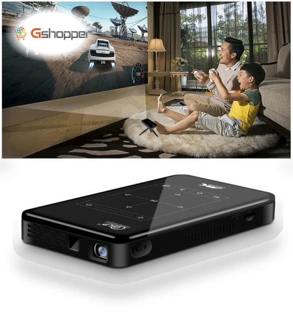 Portable 4K Ultra HD DLP Mini Smart Projector — Home Theater Projectors