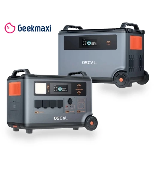 PowerMax6000 3600Wh 6000W Power Station with Battery Pack Kit — Portable Power Solutions, OSCAL