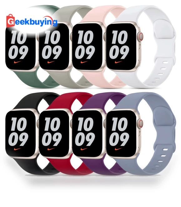 Waterproof Silicone Watch Bands — Watch Straps & Bands, Tronsmart