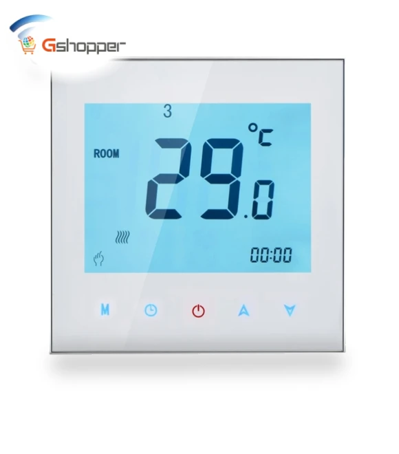 Touch LCD Digital WiFi Heating Room Thermostat with Sensor — Smart Climate Control, BHT