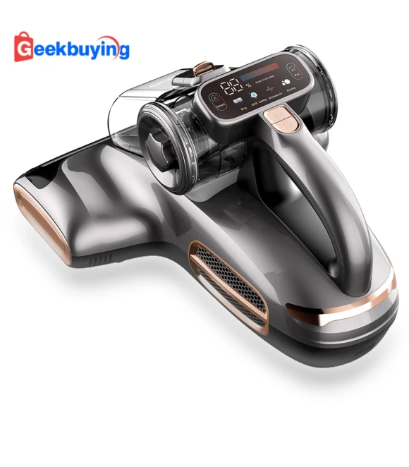 Dual-Cup Smart Anti-Mite Cleaner Bed Vacuum Cleaner — Smart Cleaning Robots, JIGOO