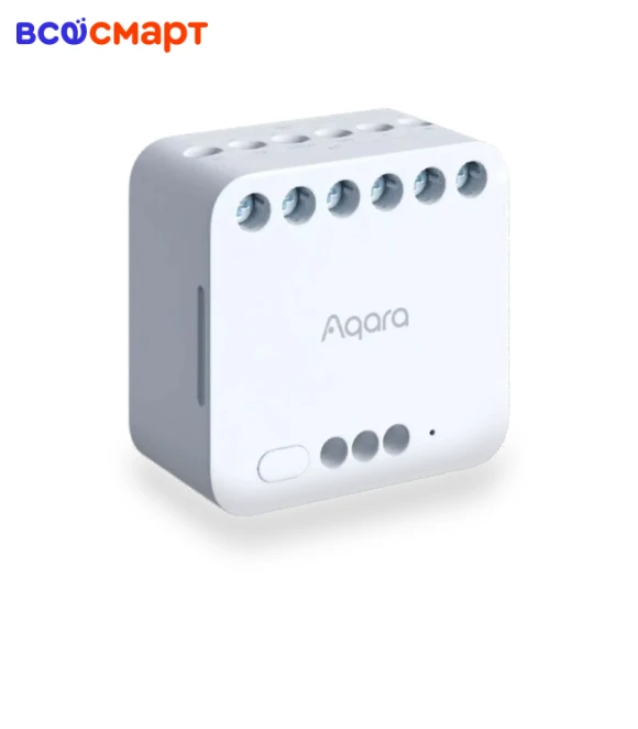 Two-channel relay with dry contact — Smart Home Hubs & Controllers, Aqara