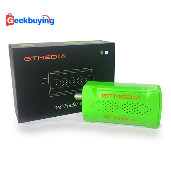 Digital Satellite TV Receiver for Smartphones — Compact & Portable Televisions, GTMEDIA