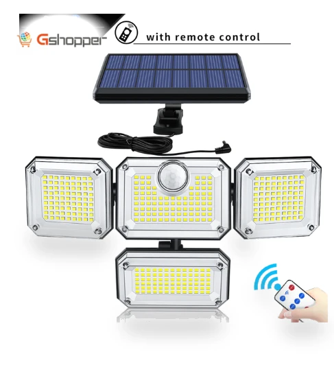 Outdoor Solar Flood Security Lights — Outdoor Security & Flood Lighting