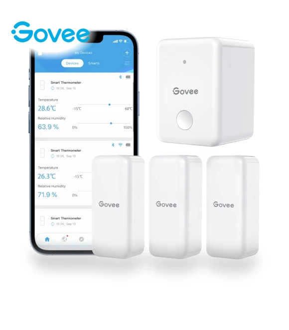 Wi-Fi Digital Thermometer Hygrometer — Home Climate Control, Govee