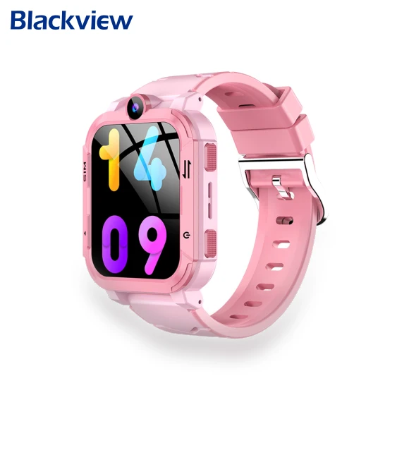 1.83-inch Touch Screen IP67 Waterproof GPS Tracker 4G Video Calling Kids Phone Watch — Smartwatches, Blackview