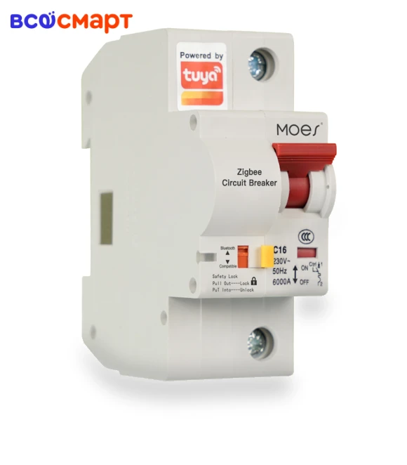 Zigbee circuit breaker — Safety Switches, MOES