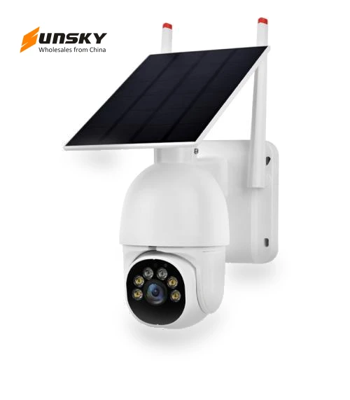 Outdoor Low Power Solar Panel HD WiFi Surveillance Camera — Security Cameras