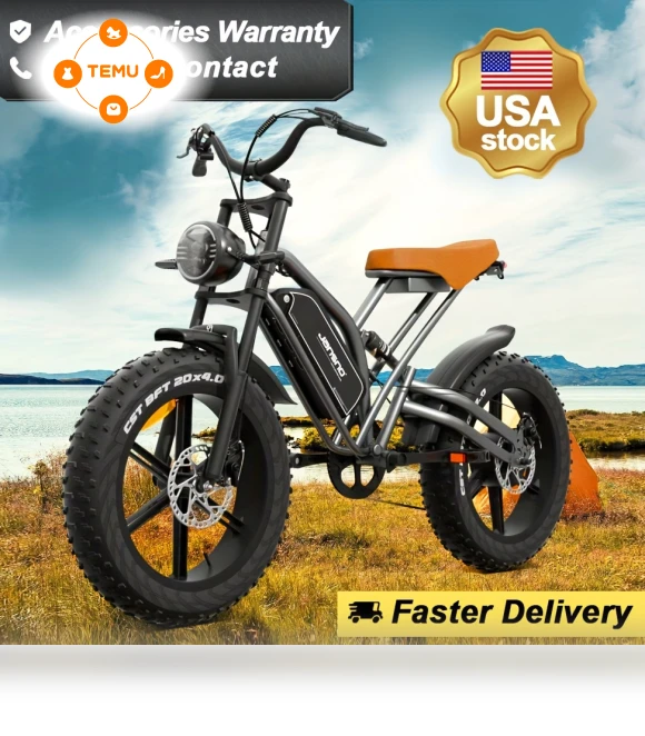 20" Electric Bike for Adults with 700W Motor and Fat Tires — E-Bikes