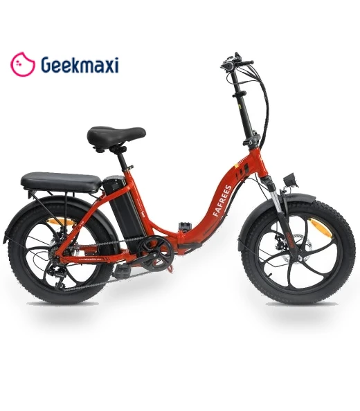20" Tire Foldable City Electric Bike — Electric Self-Balancing Scooters, Fafrees