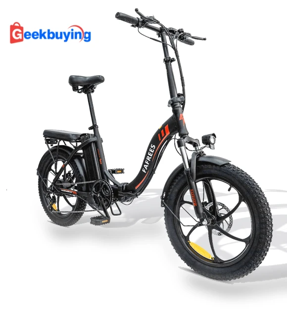 Electric Bike 20 Inch Folding Frame E-bike 7-Speed Gears With Removable 15AH Lithium Battery — Compact Cycling Solutions, Fafrees