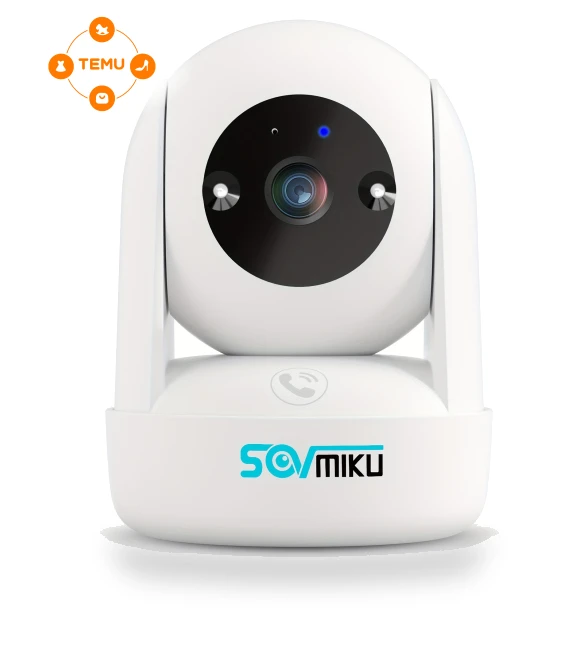 3MP AI Tracking Security Camera with Night Vision — Baby Monitors