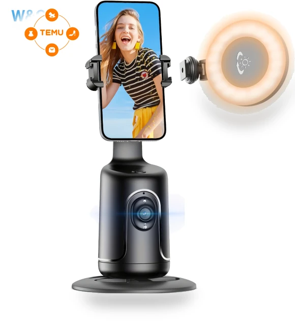 360° Face Mount Smart Shooting Phone Tracking Holder — Steady Shots