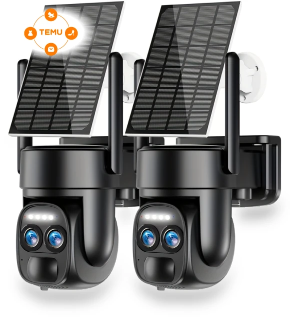 4K Solar Security Camera Wireless Outdoor — Security Cameras